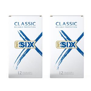 کاندوم سیکس مدل Classic-N دو بسته 12 عددی