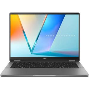 لپ تاپ ایسوس  مدل Vivobook 14 Flip TP3407SA Ultra 7 256V 16GB 1TB موس و کیف هدیه و نصب ویندوز رایگان