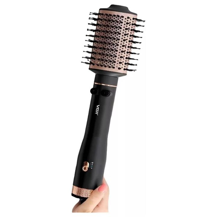 قیمت و خرید سشوار برس دار چرخشی وی جی ار مدل V-494