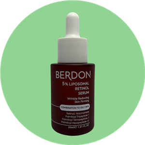 سرم رتینول لیپوزومال 5% بردون مناسب پوست چرب حجم 30 میل/5% Liposomal Retinol Serum by Berdon, suitable for oily skin