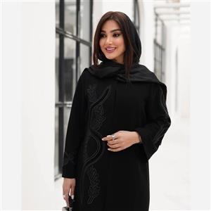 مانتو کتی زنانه مجلسی طرح دار