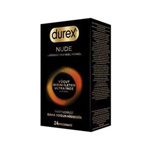 کاندوم دورکس مدل NUDE LATEX FREE بسته‌ 24 عددی