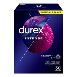 کاندوم دورکس مدل INTENSE بسته 30 عددی