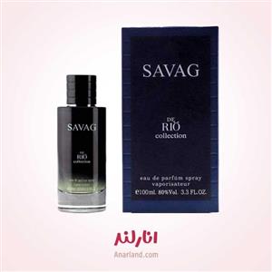 ادوپرفیوم مردانه ریو کالکشن (De Rio Collection) مدل Savag حجم 100 میلی‌ لیتر
