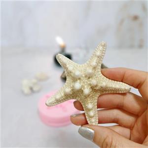 قالب شمع سیلیکونی مدل ستاره دریایی 