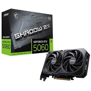 کارت گرافیک ام اس آی MSI RTX 5060 SHADOW 2X 8GB OC