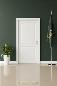 درب داخلی اتاقی و سرویسی اچ‌دی‌اف طرح دو قاب ابرویی | HDF مدل دو قاب کلاسیک