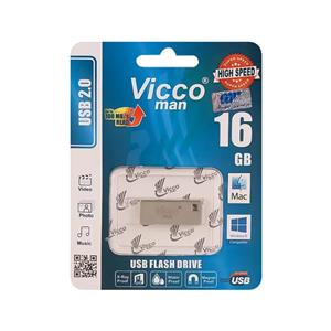 فلش مموری USB2.0 ویکومن مدل VC244S ظرفیت 16 گیگابایت
