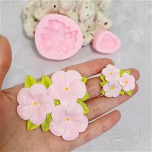 قالب شمع کوشا مدل گل یخ مجموعه 2 عددی 