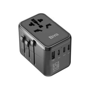 شارژر دیواری و مبدل برق بیوا مدل PS-10 GaN Universal Travel Adapter توان 65 وات
