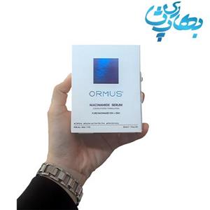 سرم پوست حاوی نیاسینامید 10 درصد و زینک مناسب انواع پوست حجم 30 میلی لیتر اورموس