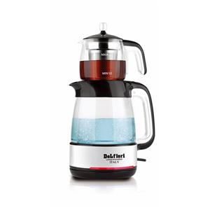 چای ساز روهمی مشکی دلفیوری DeLfiori مدل DF400