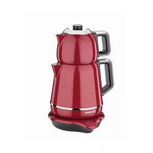 چای ساز برقی دمیکس قرمز رنگ A332 اورجینال KORKMAZ