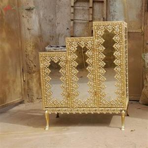 جاکفشی آینه دار سه پله با آبکاری آلومینیوم مدل جدید