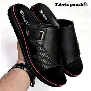 صندل مردانه کفش شیما مدل سهند رنگ مشکی