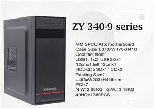 کیس کامپیوتر EVERCOOL ZY 340-9