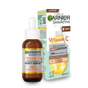 سرم شب ضد لک و روشن کننده ویتامین سی 10% گارنیر 30 میل