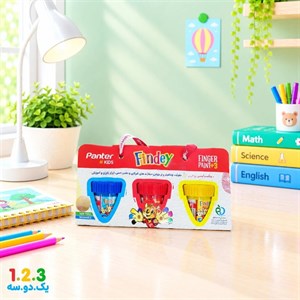 رنگ انگشتی 3 رنگ پنتر 70 میل سری Findex