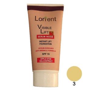 کرم پودرپمپی لورینت شماره 3 Lorient