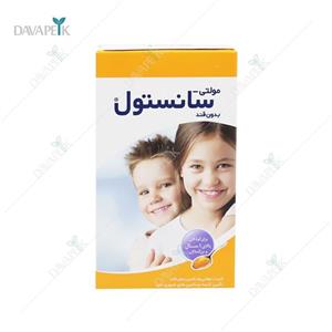 شربت مولتی سانستول بدون قند 155 میلی لیتر