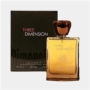 ادکلن تری دیمنشن فرگرنس ورد مشابه رایحه تق هرمس حجم 100 میلی لیتر اورجینال | Fragrance world Three Dimension
