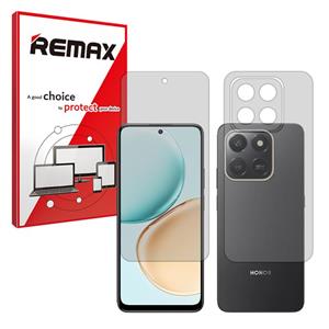 گلس صفحه نمایش و پشت گوشی آنر Honor 400 Smart مدل هیدروژلی مات برند ریمکس کد SS