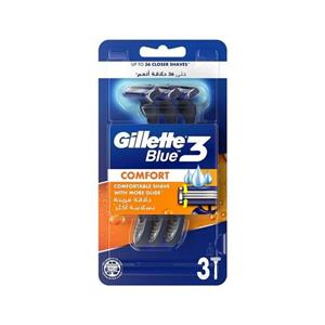 ژیلت بلوتری مدل کامفورت بسته 3 عددی / Gillette