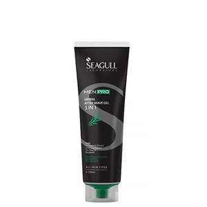 افتر شیو گیاهی سی گل مدل 3in1 حجم 100 میلی لیتر Seagull Men Pro Herbal After Shave Gel 3in1 100ml