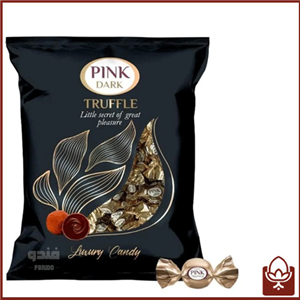 شکلات ترافل پینک تلخ روسی | تجربه طعمی لوکس و متفاوت از شکلات دارک اصل