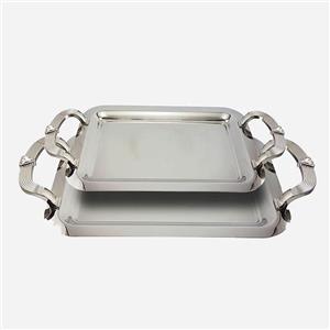 سینی استیل دو تکه یونیک کد 3812 (خارجی درجه 1)