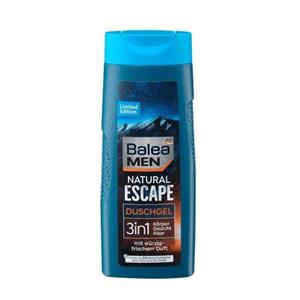 شامپو 3 در 1 سر و بدن آلمانی مردانه باله آ مدل Natural Escape با رایحه ای تند و تازه حجم 300 میل