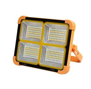 پروژکتور سیار شارژی و پاوربانک خورشیدی ip66