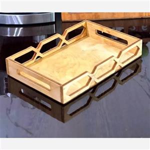 سینی سرو چوبی مستطیل رایکا