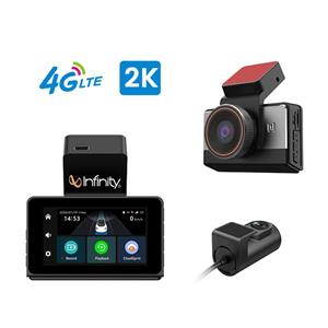 دوربین خودرو سیم کارت خور دو دوربین 2K اینفینیتی