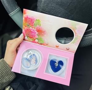 گردنبند زنانه مدل مروارید عشق در کنسرو صدف اصل و وارداتی از چین