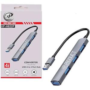 هاب 4 پورت USB3.0 ایکس پی مدل XP-H822P