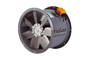 فن آکسیال سیلندری دمنده مدل DAMP-WN180-4T-1000-24deg