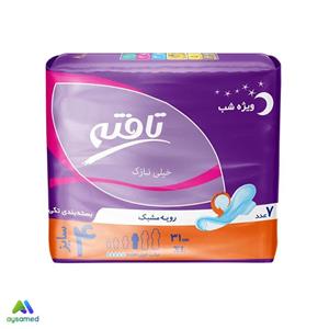 نوار بهداشتی بالدار کتان پروانه تافته 7 عدد