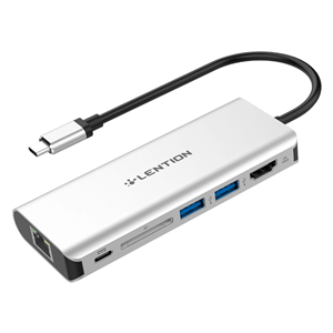 هاب 6 پورت USB-C لنشن مدل C68 