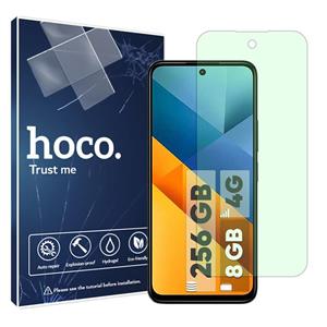گلس شیائومی Poco M6 4G مدل گرین لایت برند هوکو کد S