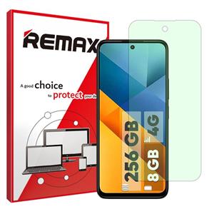 گلس شیائومی Poco M6 4G مدل گرین لایت برند ریمکس کد S