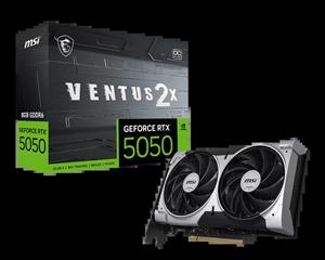 کارت گرافیک ام اس آی مدل RTX 5050 8G VENTUS 2X OC