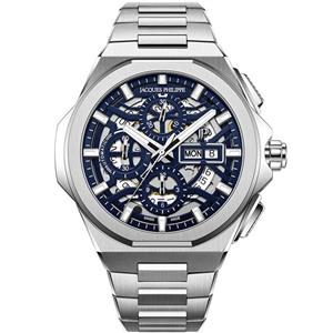 ساعت مچی عقربه ای مردانه ژاک فیلیپ (Jacques Philippe) مدل JPAGC6413X6BLU
