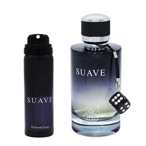 ادو پرفیوم مردانه فراگرنس ورد (Fragrance World) مدل Suave حجم 100 میلی‌ لیتراسپری فراگرنس ورد مدل Suave حجم 75 میلی‌ لیتر