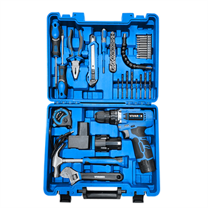 کیت دریل پیچ گوشتی شارژی ویوارکس 12 ولت 40 پارچه دو باتری مدل VR1240-CDK