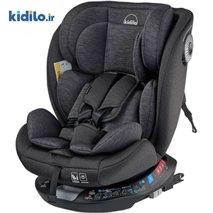 صندلی ماشین 360 کیدیلو مدل Kidilo G406 pro (طوسی)