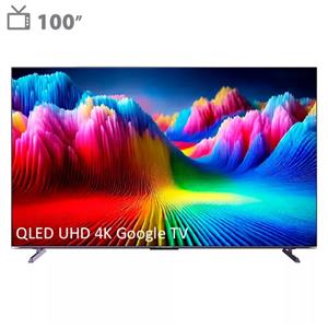 تلویزیون 100 اینچ کیو ال ای دی هوشمند ایکس ویژن مدل 100X25