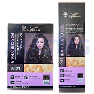 ست شامپو و ماسک لایتنس مخصوص موهای فر