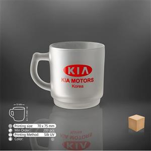 فنجان شیشه ای مدل 101 - کد4470