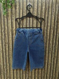 شلوارک جین کاغذی لش